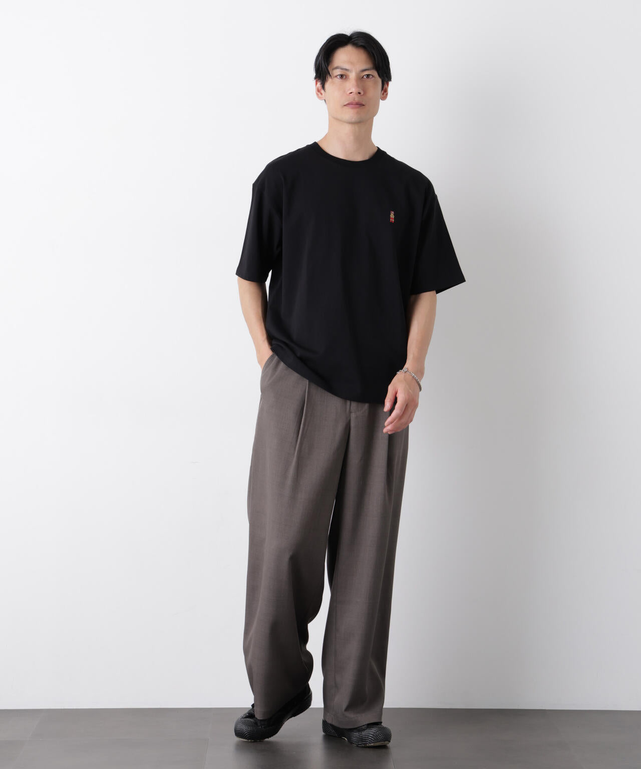 ナノベア ワイドTシャツ半袖 プロレス 6726124243