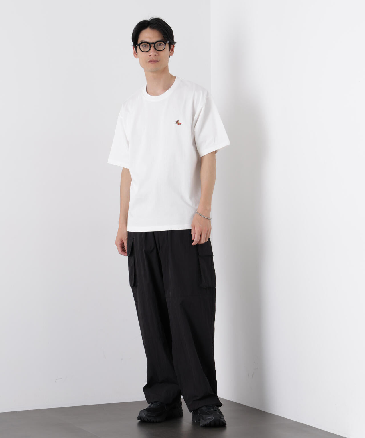 ナノベア ワイドTシャツ半袖 プロレス 6726124243