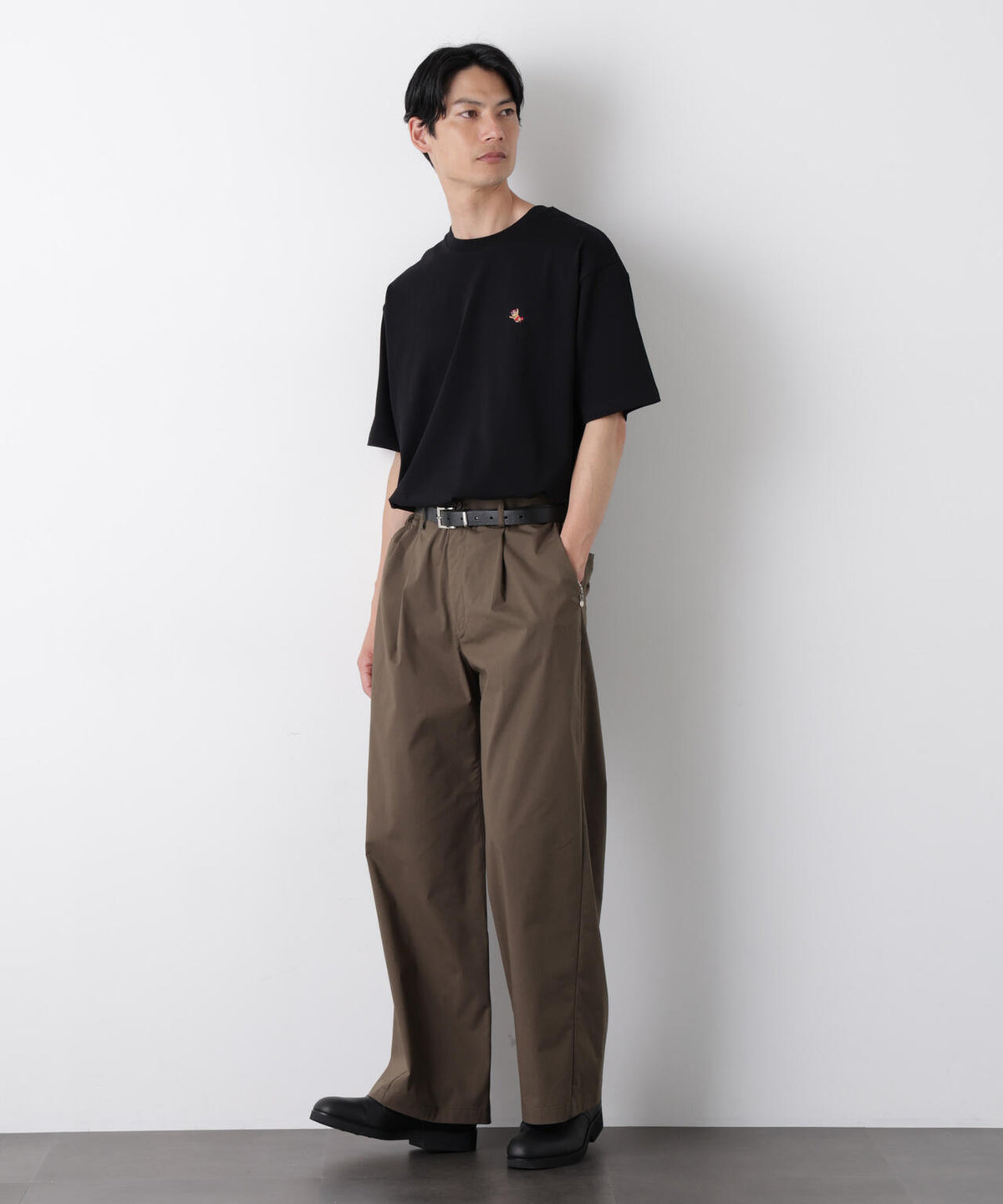 ナノベア ワイドTシャツ半袖 プロレス 6726124243
