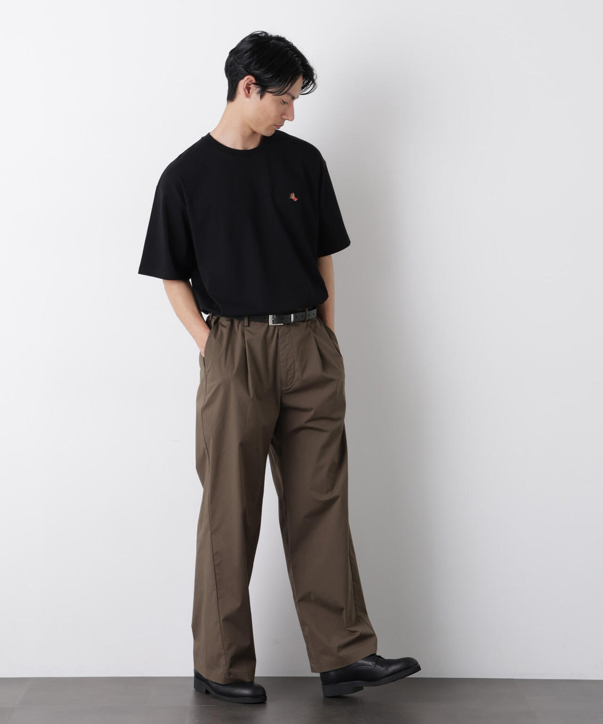 ナノベア ワイドTシャツ半袖 プロレス 6726124243