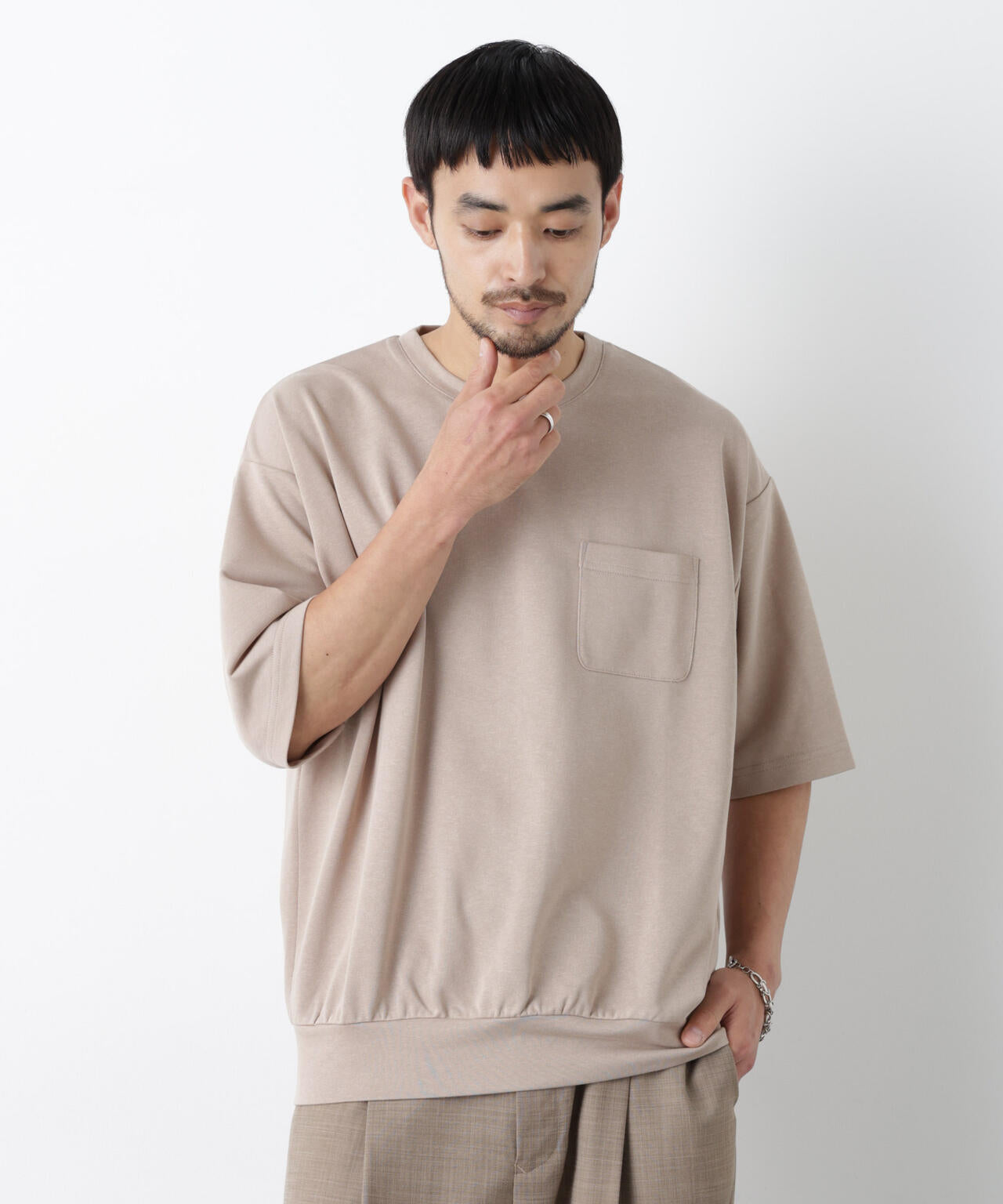 TCオーバーサイズTシャツ 半袖 6726124244