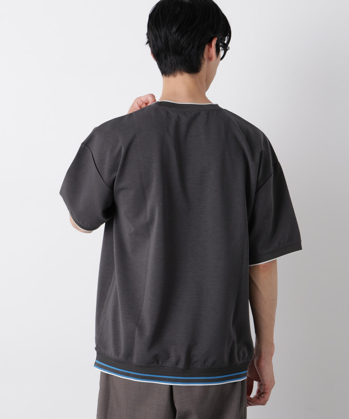 リブスムースTシャツ 半袖 6726124246