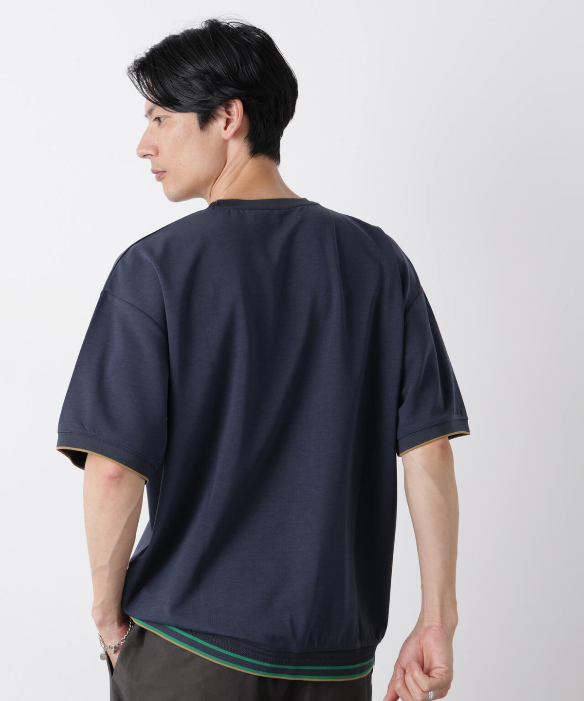 リブスムースTシャツ 半袖 6726124246