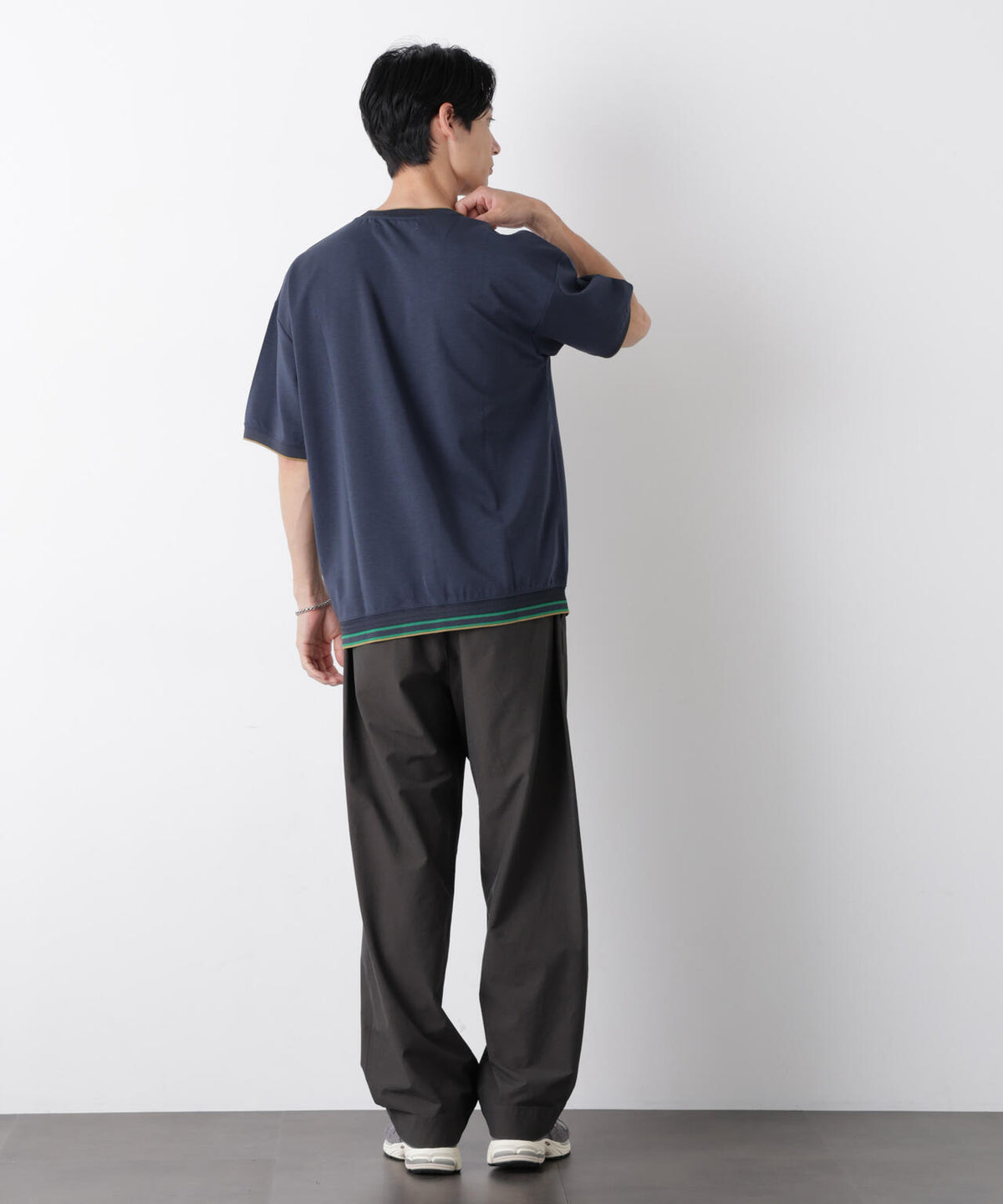 リブスムースTシャツ 半袖 6726124246