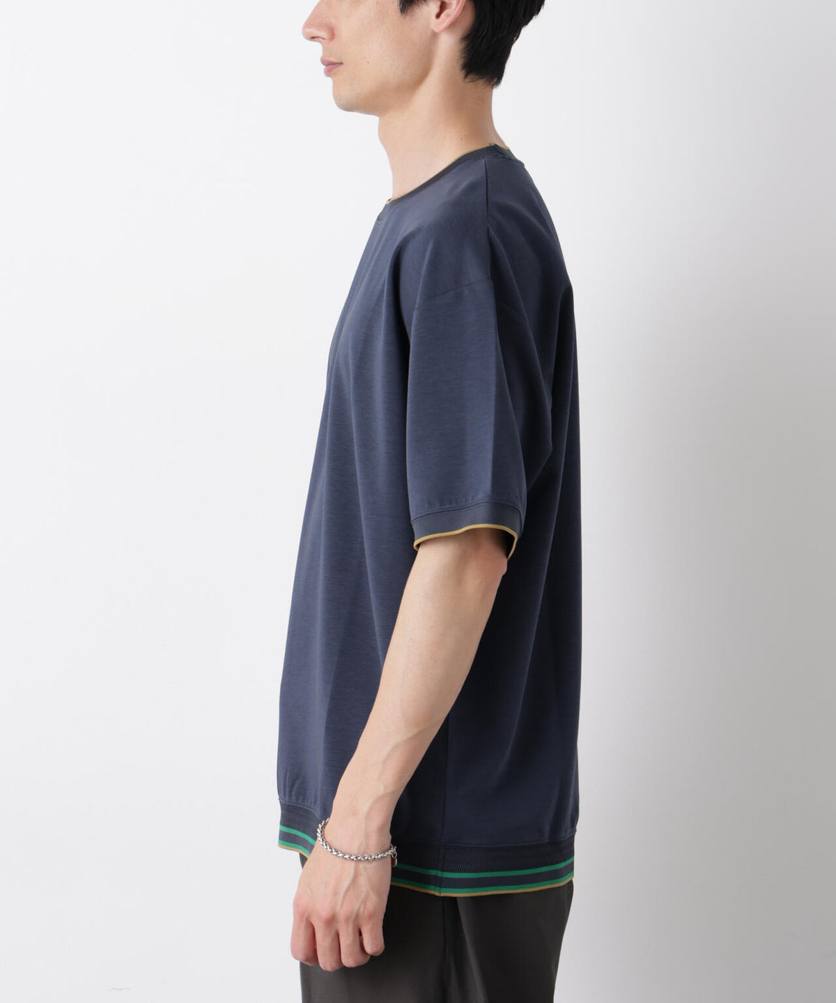 リブスムースTシャツ 半袖 6726124246