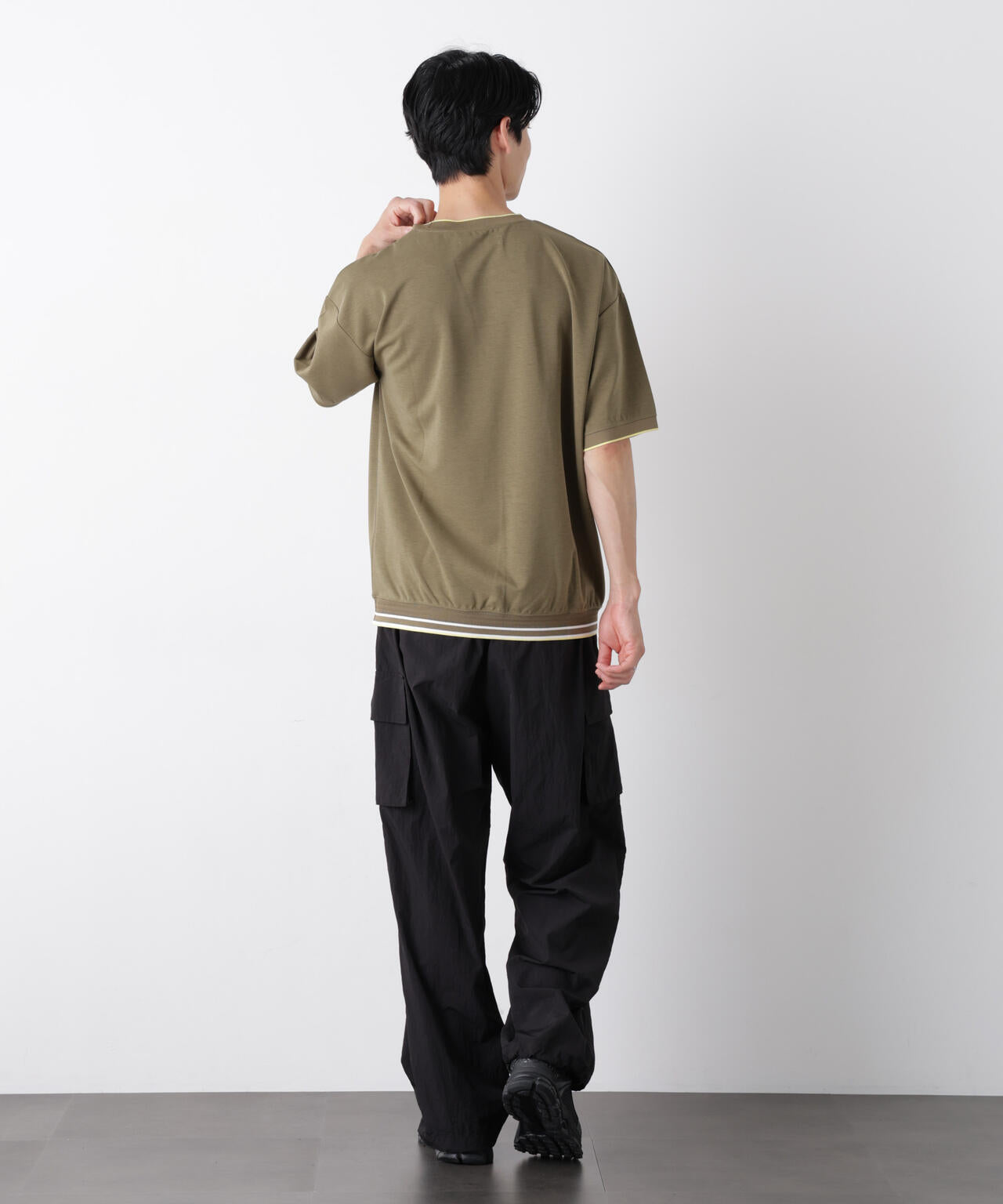 リブスムースTシャツ 半袖 6726124246