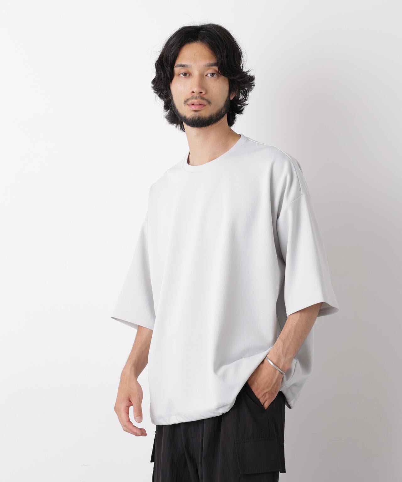 オーバーサイズ ブークレビッグTシャツ 半袖 6726124250