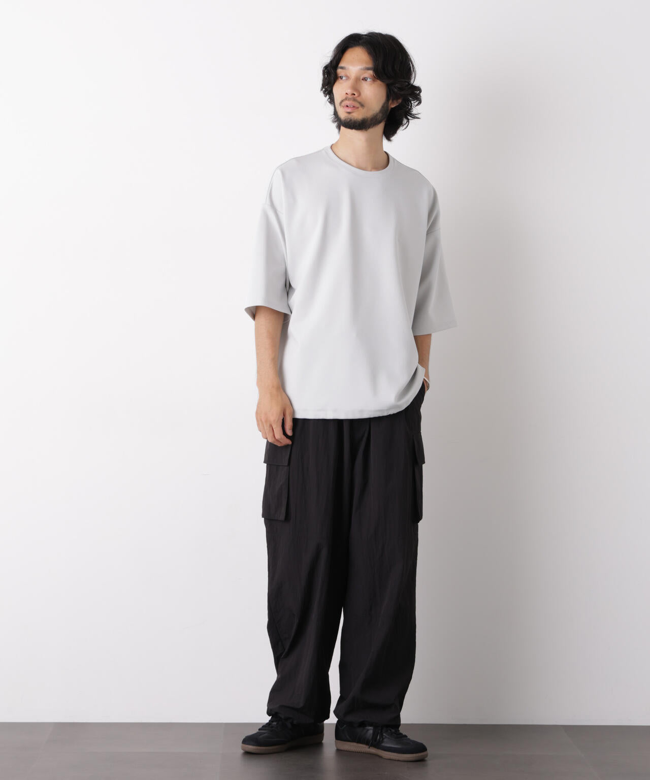 オーバーサイズ ブークレビッグTシャツ 半袖 6726124250