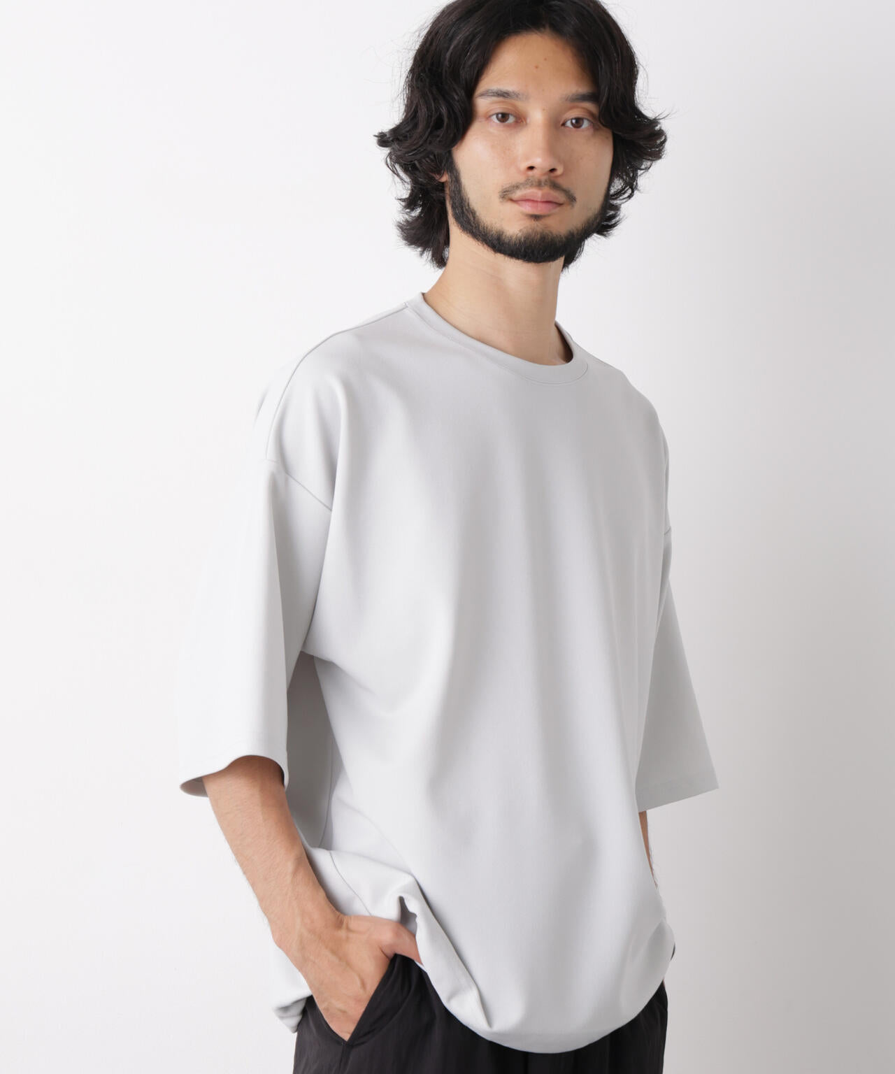 オーバーサイズ ブークレビッグTシャツ 半袖 6726124250