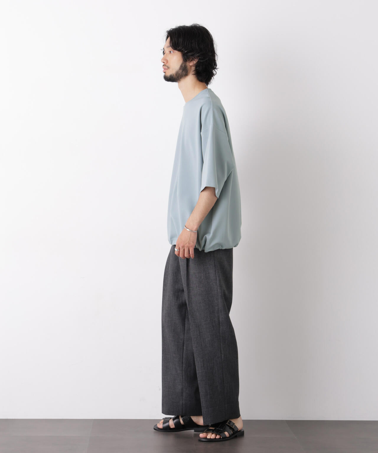 オーバーサイズ ブークレビッグTシャツ 半袖 6726124250