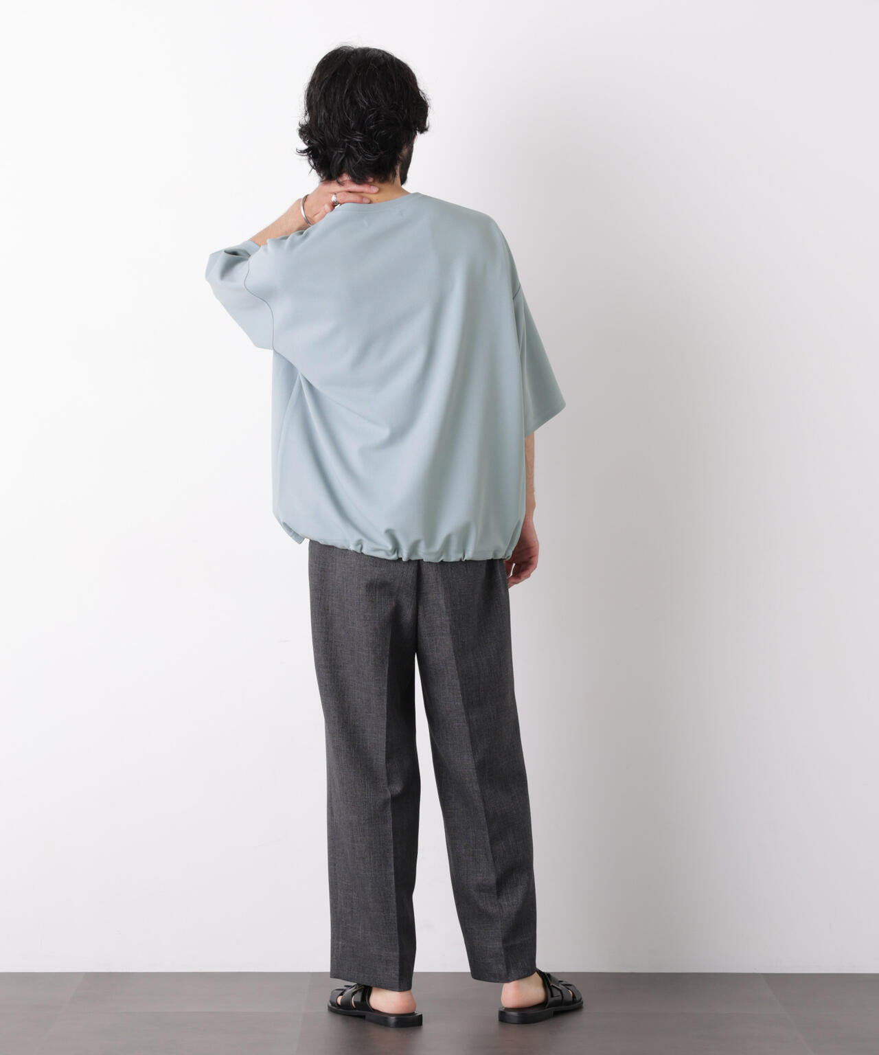 オーバーサイズ ブークレビッグTシャツ 半袖 6726124250