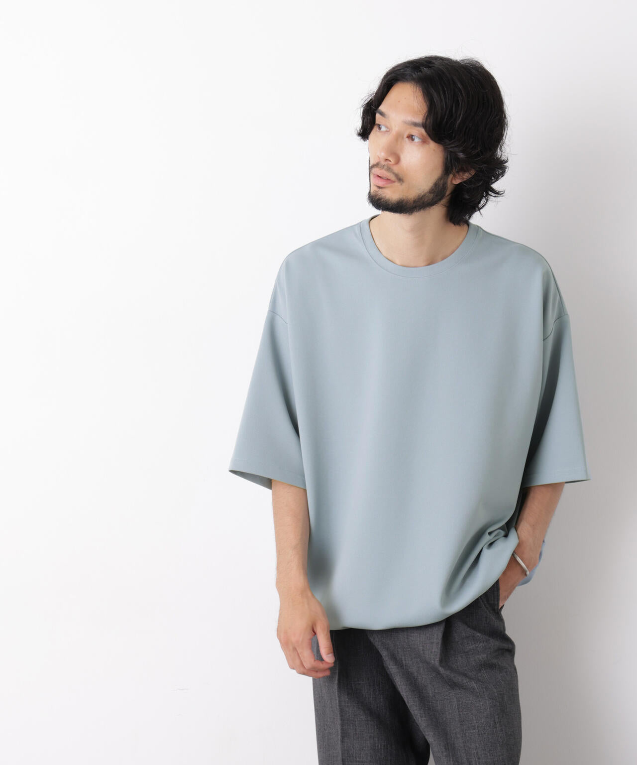 オーバーサイズ ブークレビッグTシャツ 半袖 6726124250