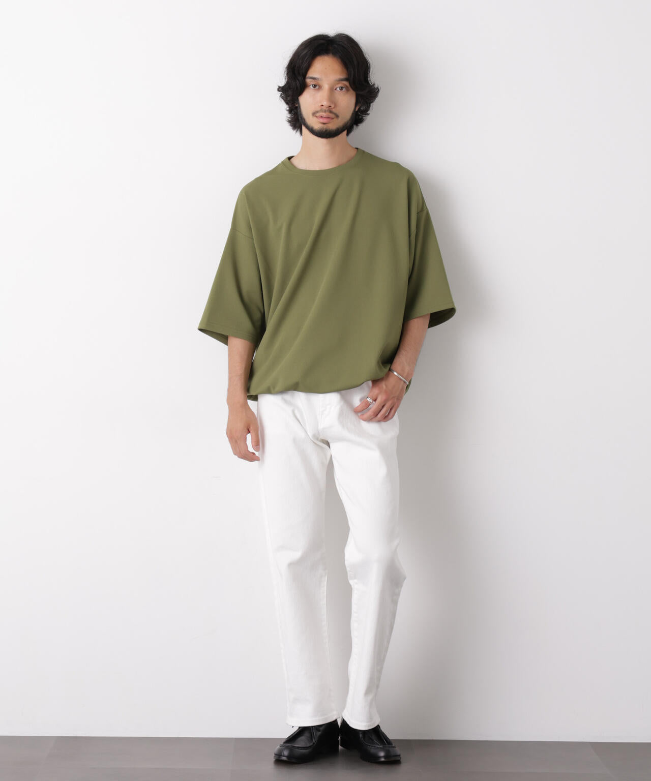 オーバーサイズ ブークレビッグTシャツ 半袖 6726124250