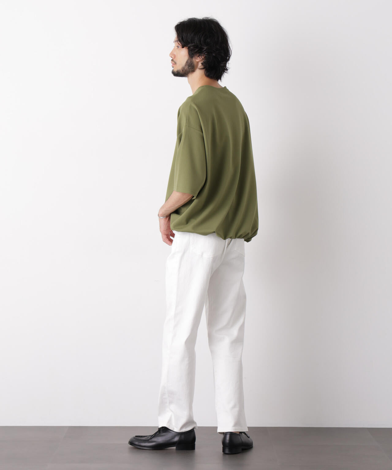 オーバーサイズ ブークレビッグTシャツ 半袖 6726124250