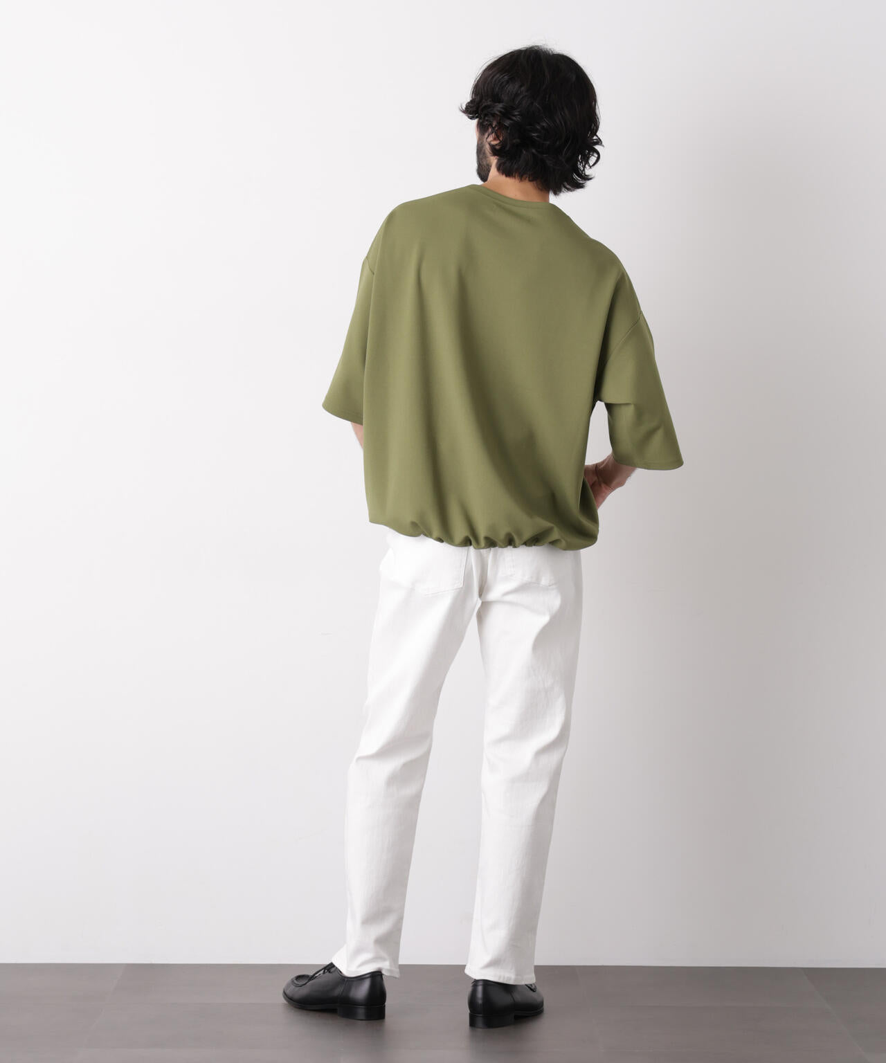 オーバーサイズ ブークレビッグTシャツ 半袖 6726124250