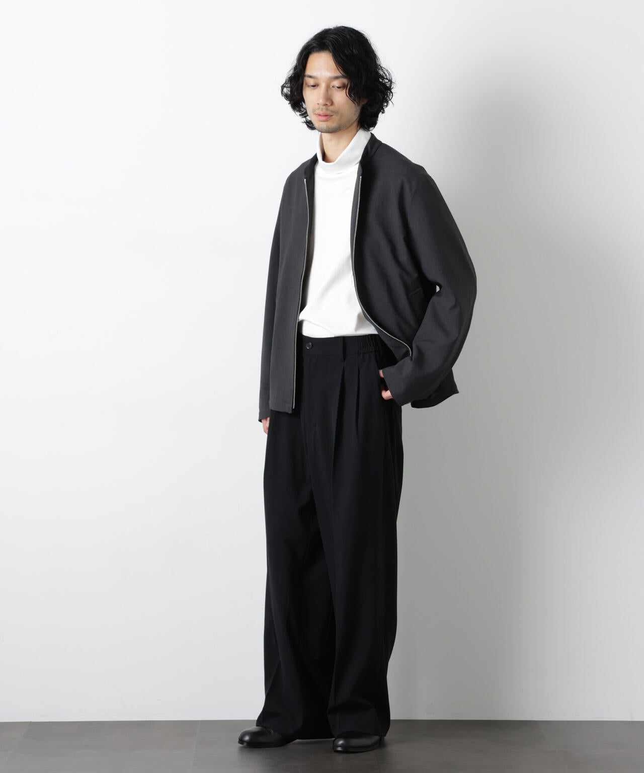 ALWAYS EASY ワイドスラックス(セットアップ可) 6726127205