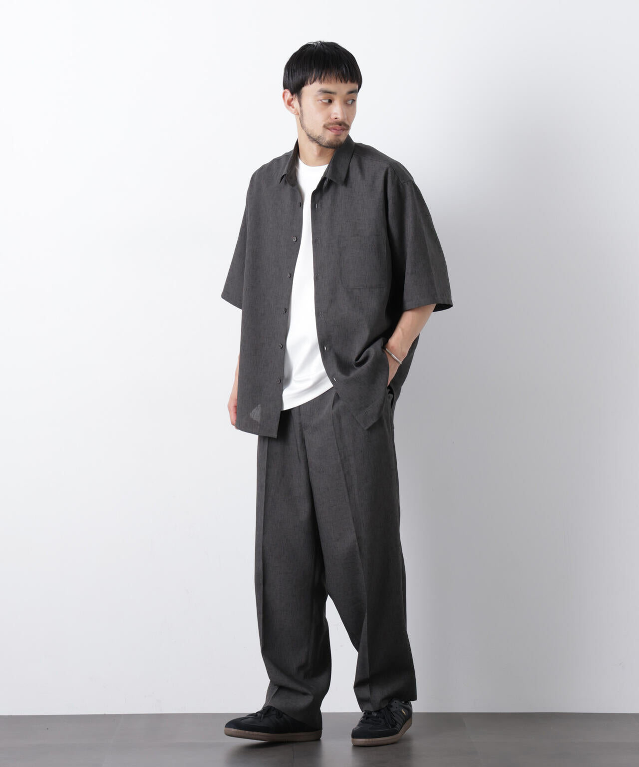 テックリネン スラックス(セットアップ可) 6726127214