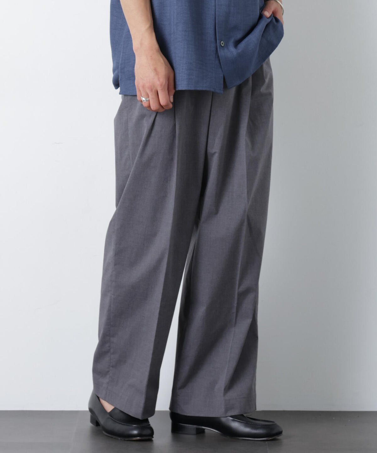 COOLMAX (R) 2タックワイドスラックス 6726127221