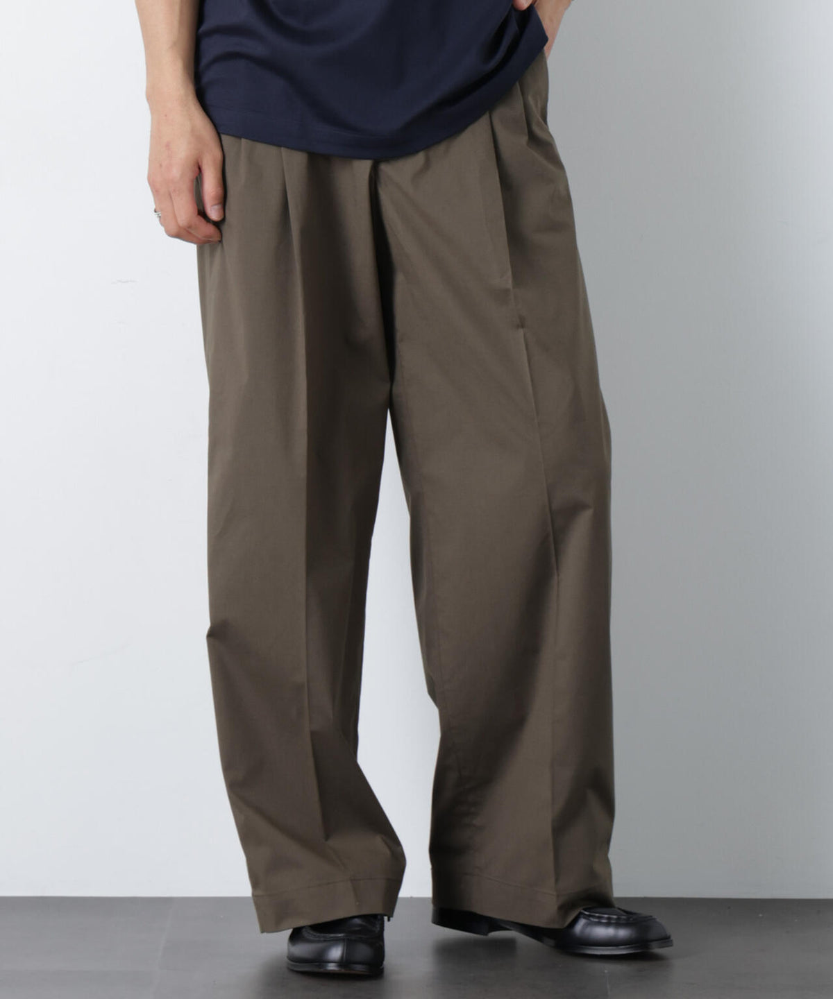 COOLMAX (R) 2タックワイドスラックス 6726127221