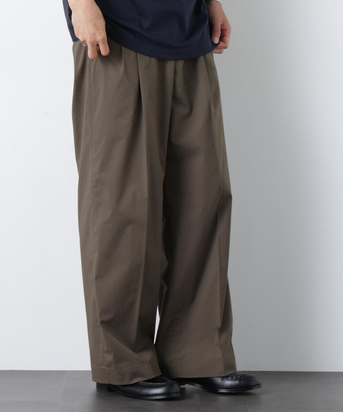 COOLMAX (R) 2タックワイドスラックス 6726127221