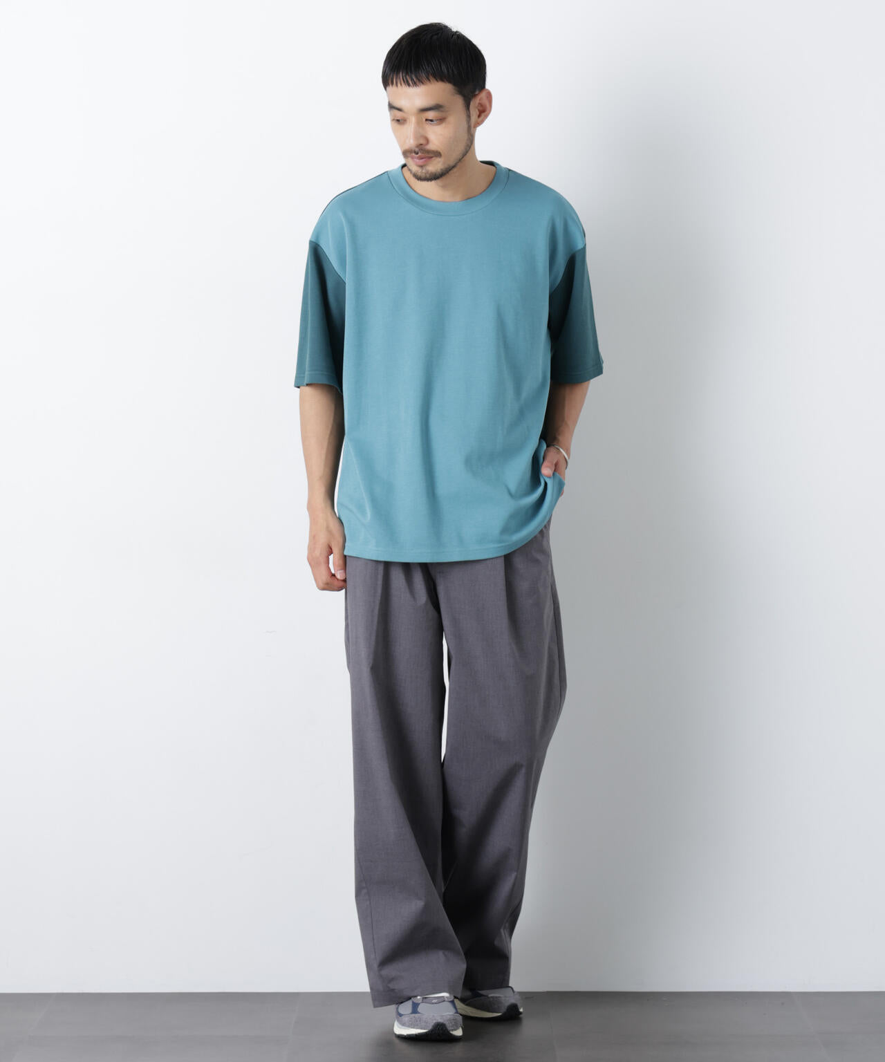 COOLMAX (R) バギーストレートスラックス 6726127222