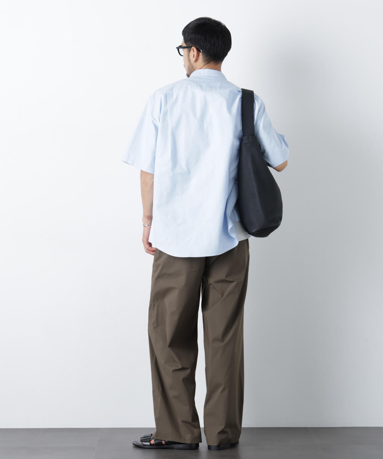 WEB限定/COOLMAX (R) バギーストレートスラックス 6726127222
