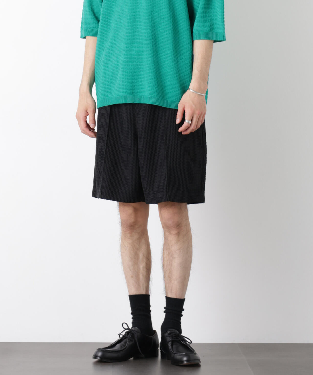 ジャガードニットソーショートパンツ(セットアップ可) 6726128204