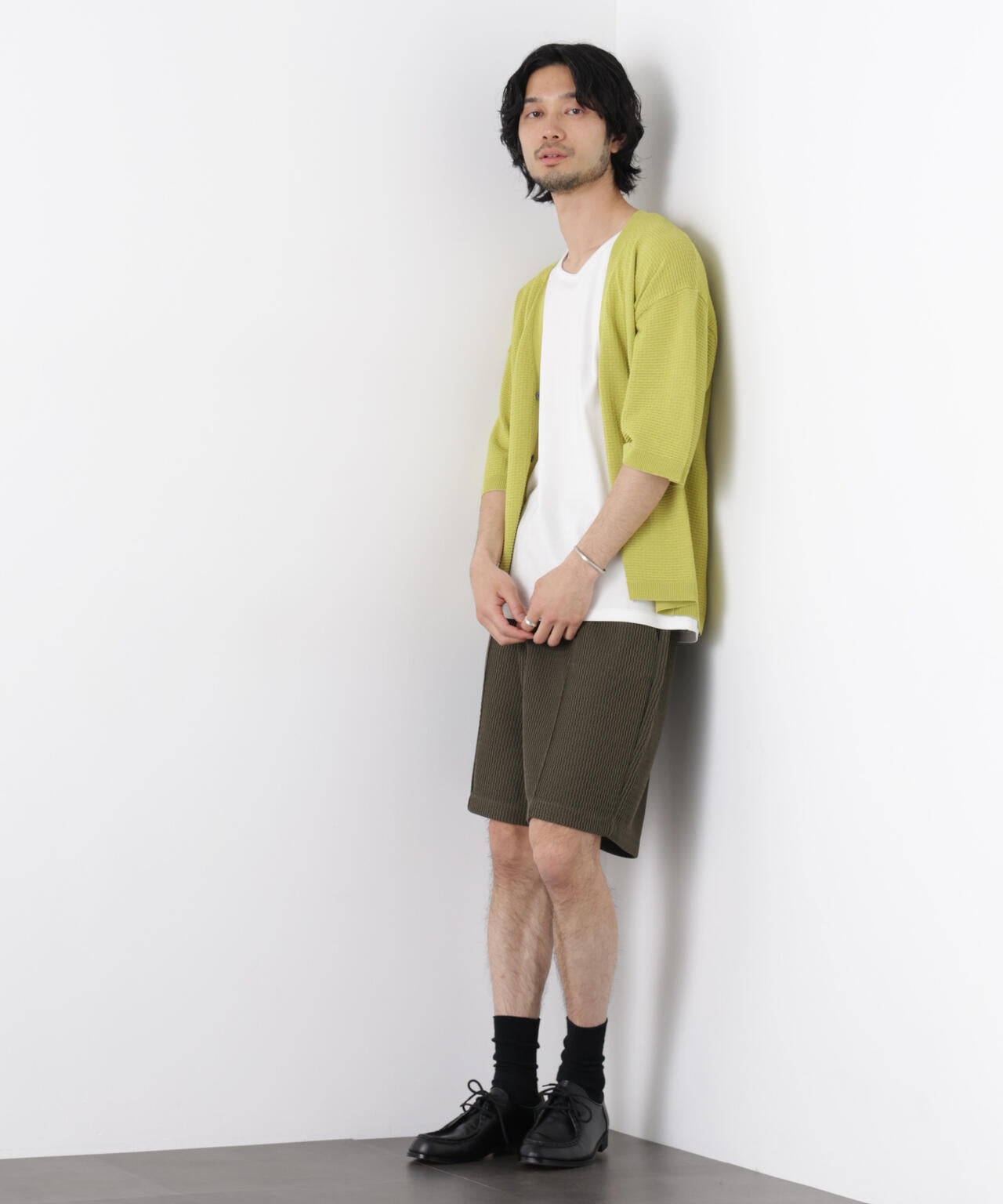 ジャガードニットソーショートパンツ(セットアップ可) 6726128204