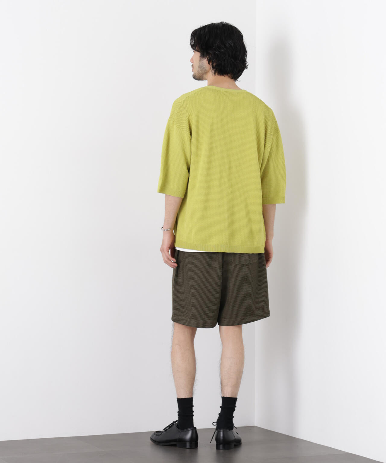 ジャガードニットソーショートパンツ(セットアップ可) 6726128204