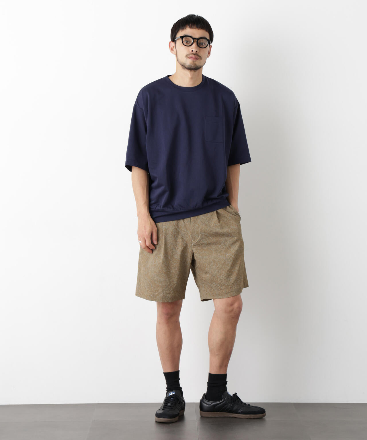 ランダムサッカーパターンショートパンツ(セットアップ可) 6726128205