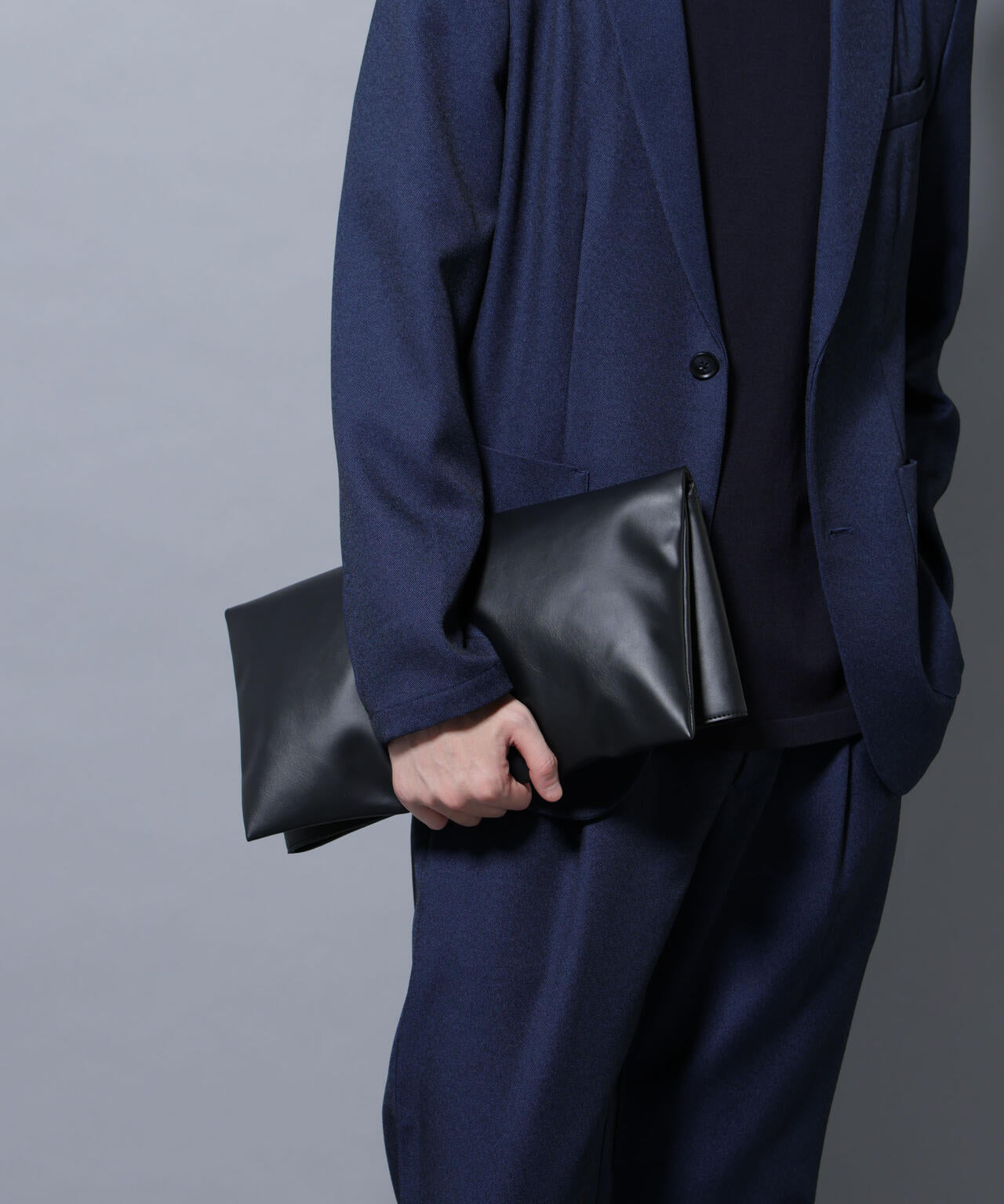 WEB限定/シンセティックレザー2WAYクラッチバッグ 6726132202