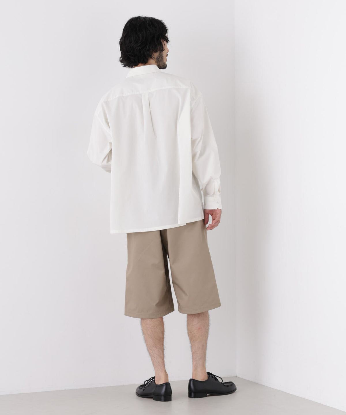 CAVE(R)ビッグドレープスクウェアシャツ 長袖 6726220205