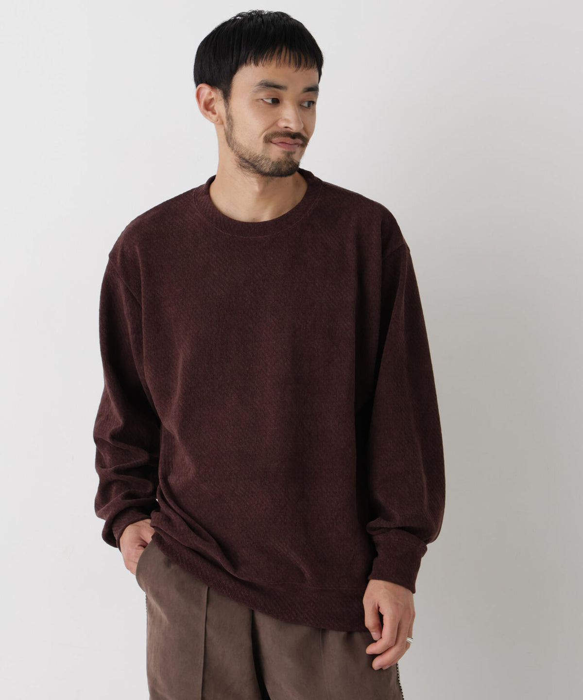NORMANBROS モールカットプルオーバー 長袖 6726223001