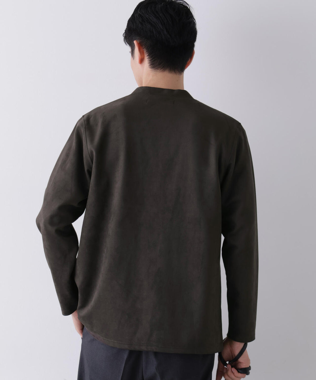 フェイクスエードトッパーカーディガン 6726223202