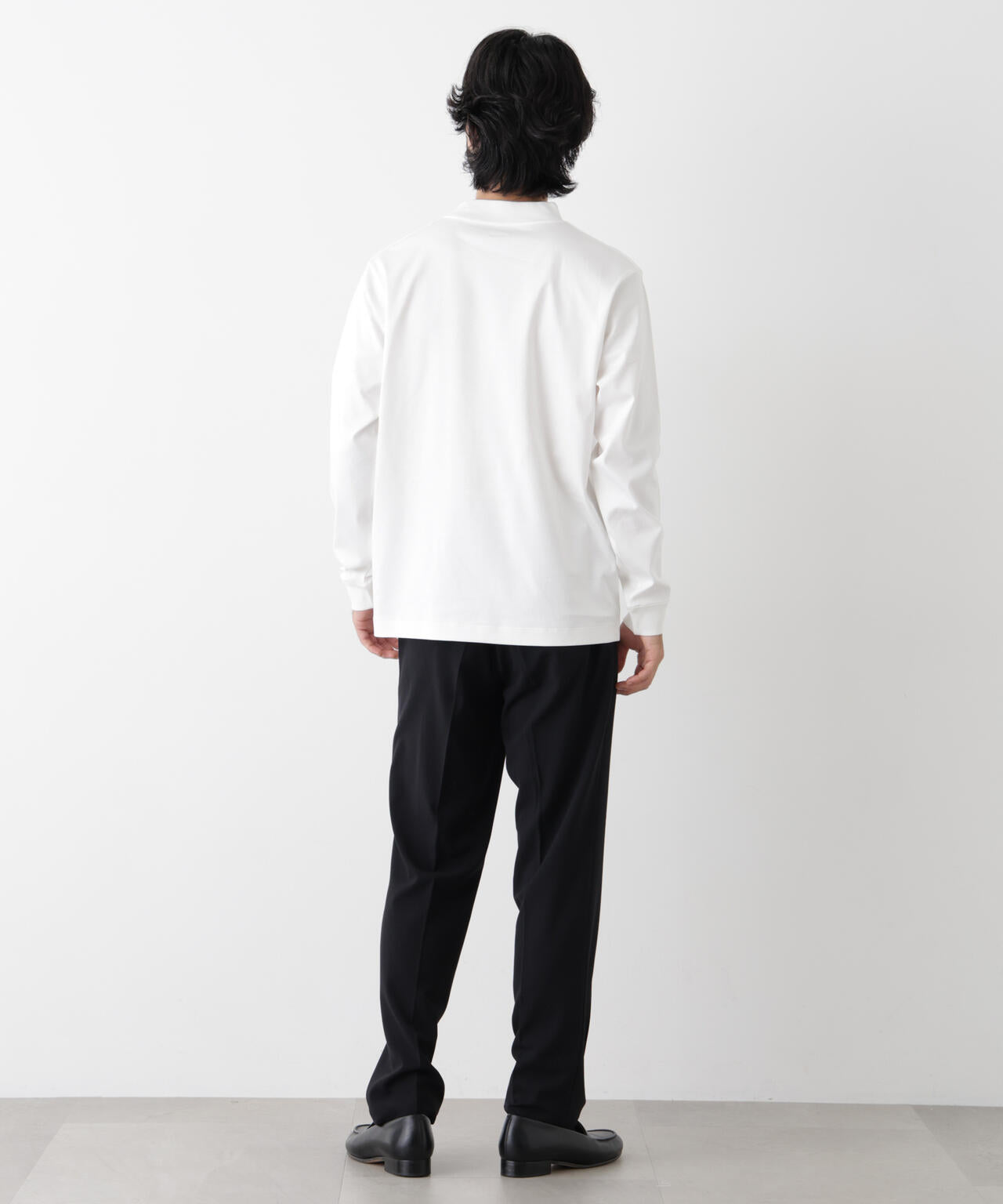 アンチスメルモックネックTシャツ 長袖 6726223206