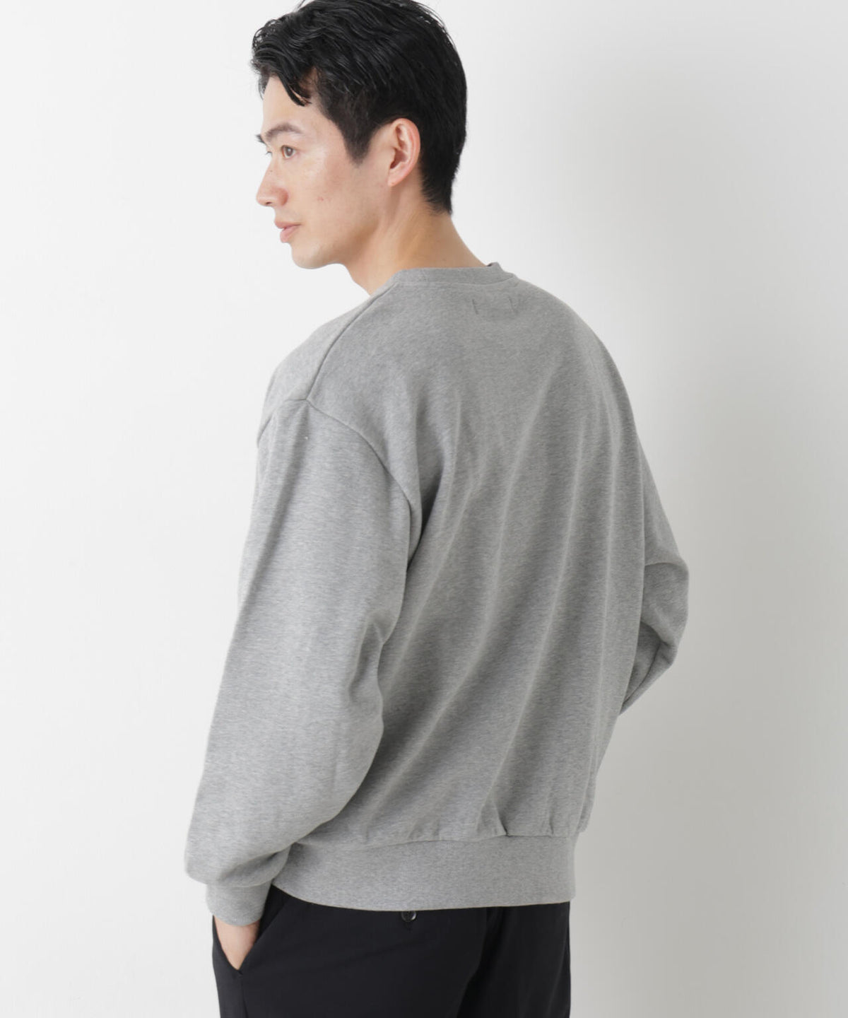 WEB限定/ワイドフィットスウェットプルオーバー 6726223216