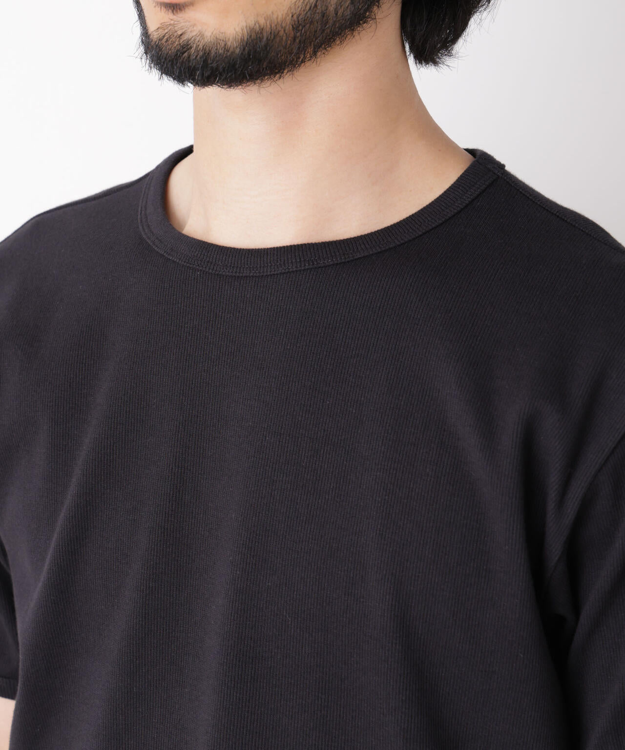 リブフライスTシャツ 半袖 6726224204