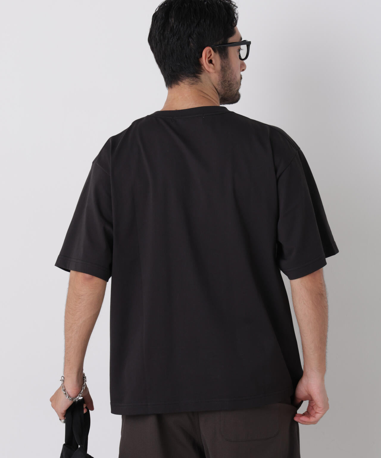 WEB限定/USAコットン×COOLMAX(R)ワイドTシャツ 半袖 6726224206