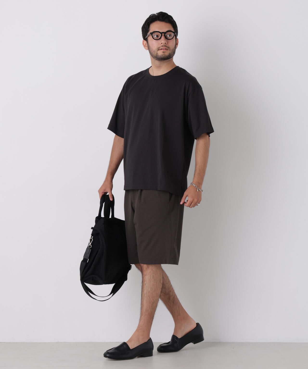 WEB限定/USAコットン×COOLMAX(R)ワイドTシャツ 半袖 6726224206