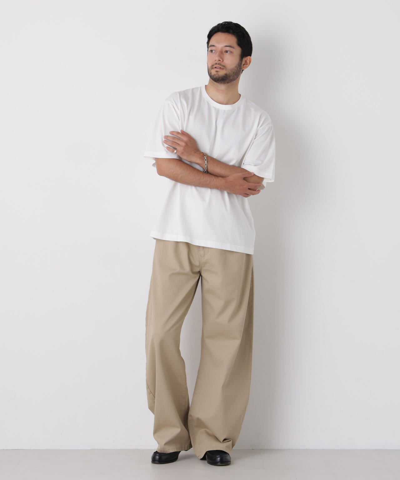 WEB限定/USAコットン×COOLMAX(R)ワイドTシャツ 半袖 6726224206