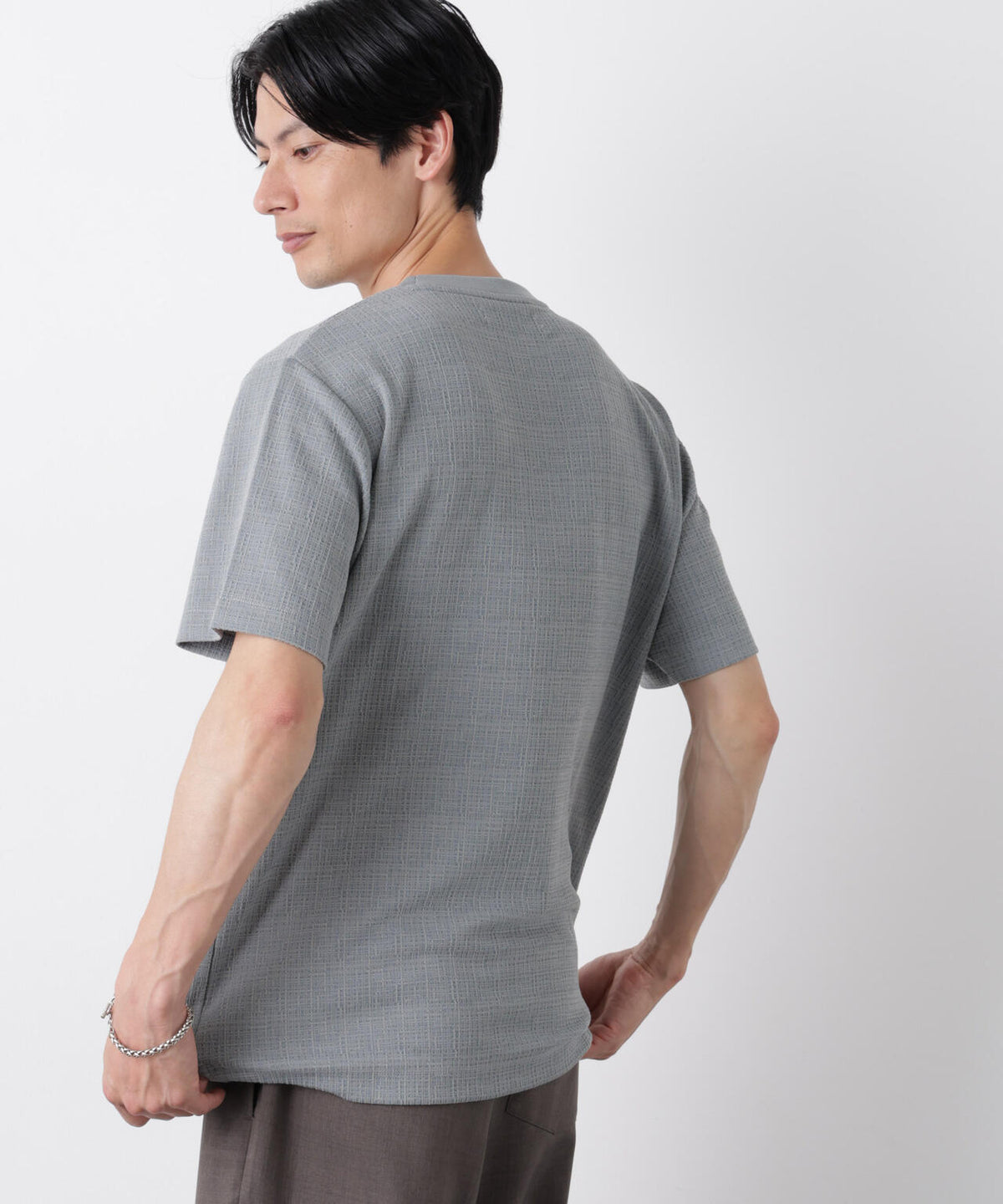 ストレッチジャガードTシャツ 半袖 6726224213