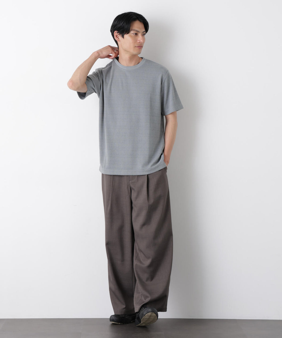 ストレッチジャガードTシャツ 半袖 6726224213
