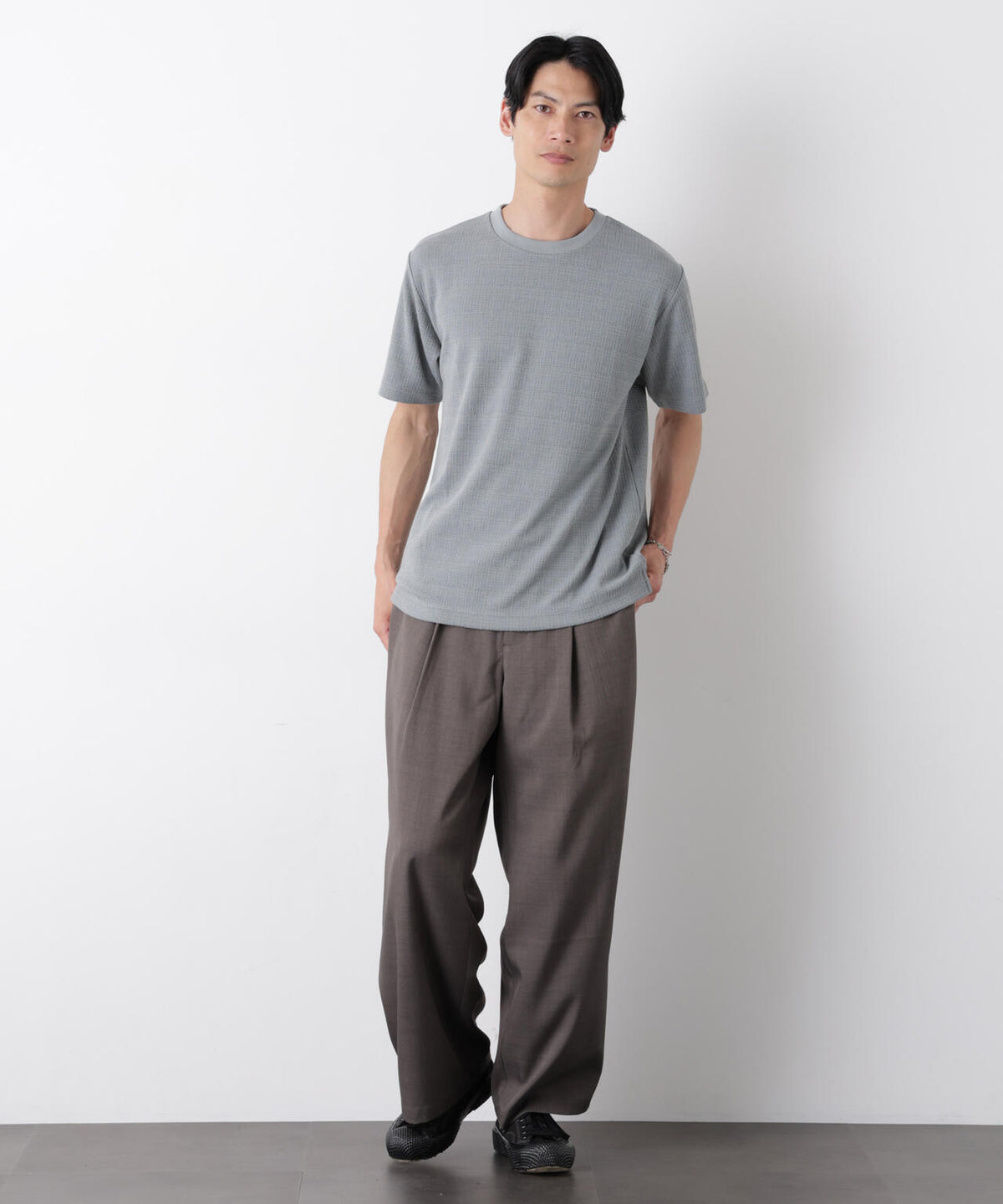 ストレッチジャガードTシャツ 半袖 6726224213