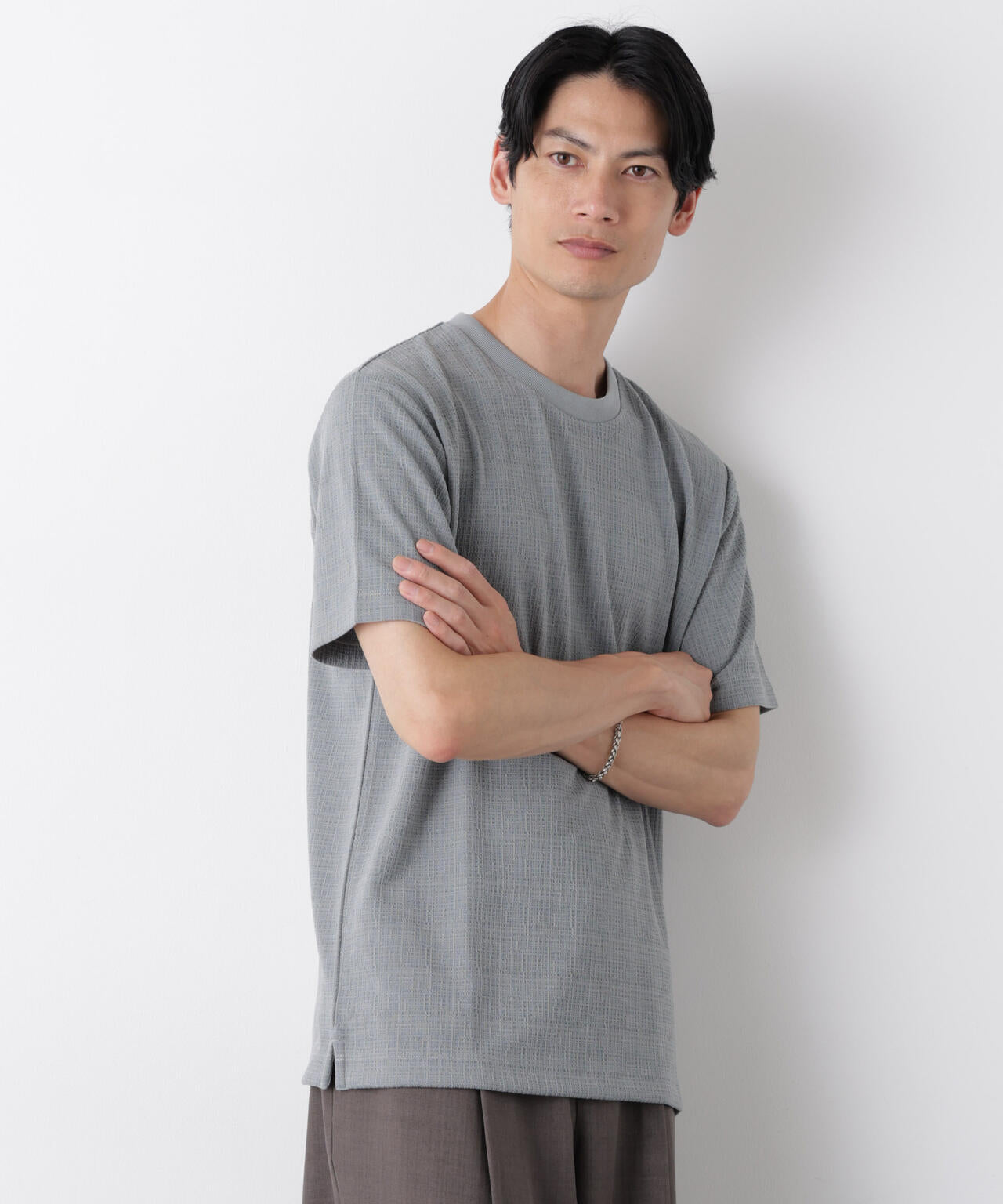 ストレッチジャガードTシャツ 半袖 6726224213