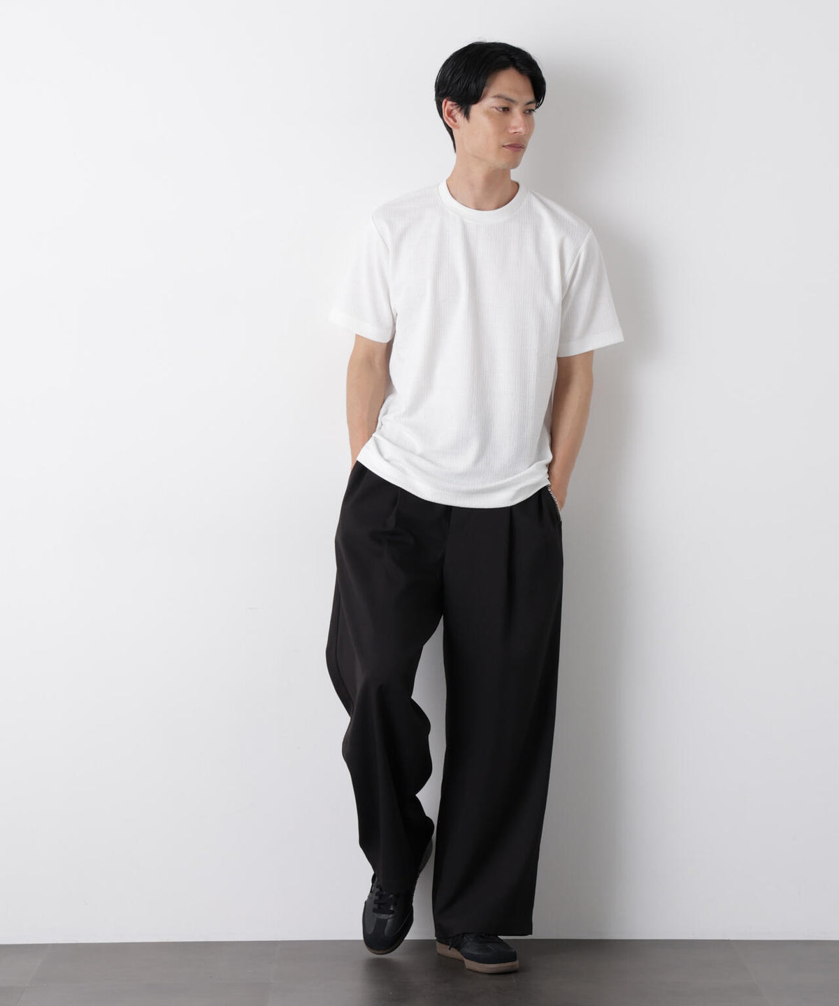 ストレッチジャガードTシャツ 半袖 6726224213