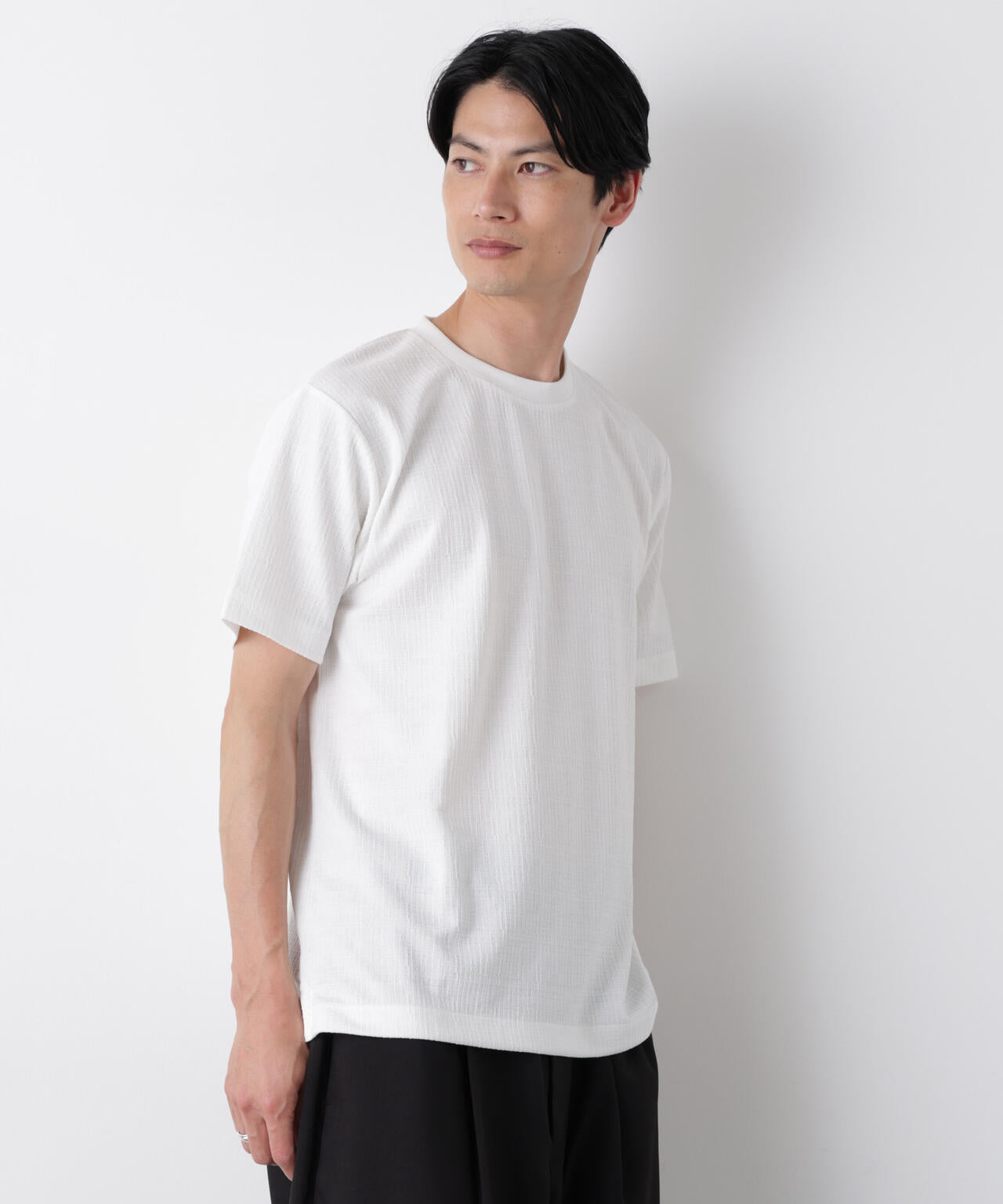 ストレッチジャガードTシャツ 半袖 6726224213