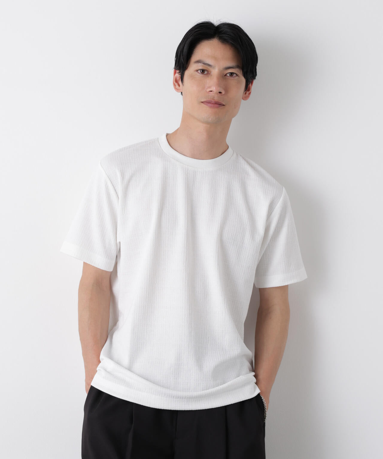 ストレッチジャガードTシャツ 半袖 6726224213
