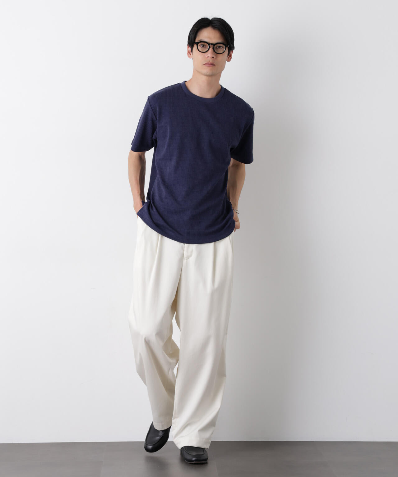 ストレッチジャガードTシャツ 半袖 6726224213