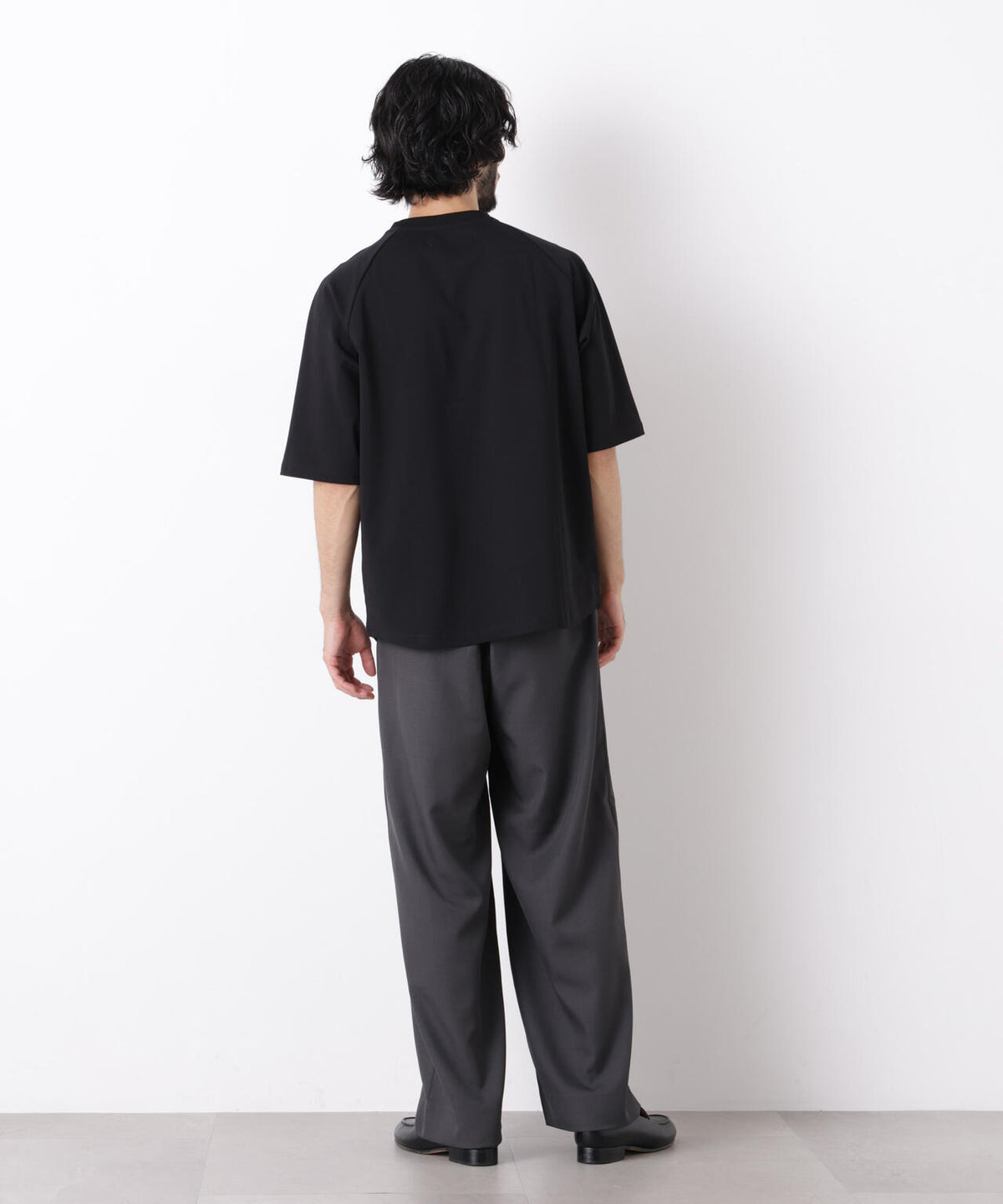 ビッグドレープTシャツ 半袖 6726224217