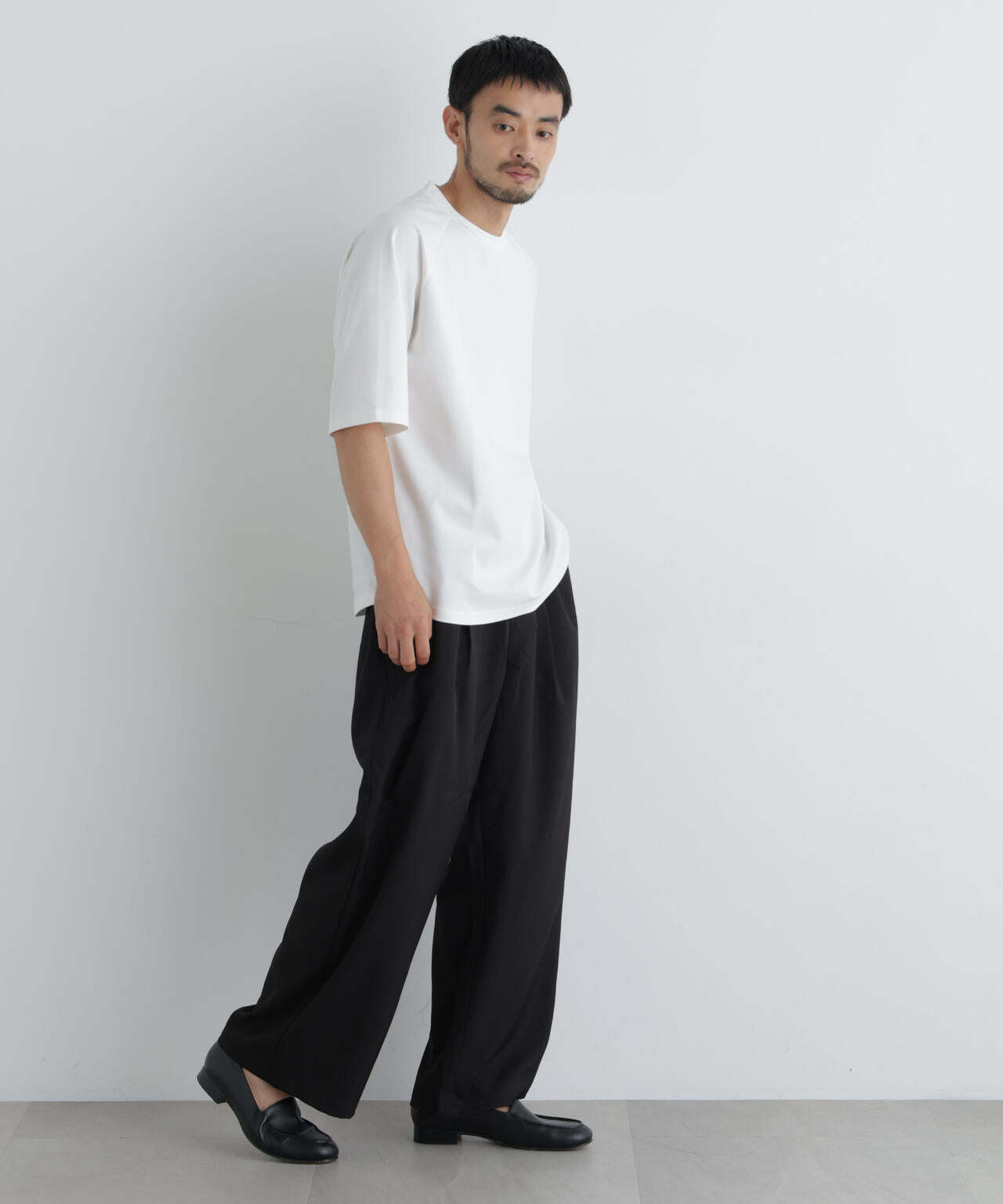 ビッグドレープTシャツ 半袖 6726224217